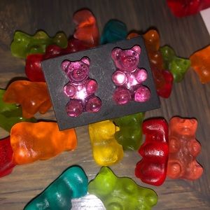 Gummy Bear Earrings. Handmade